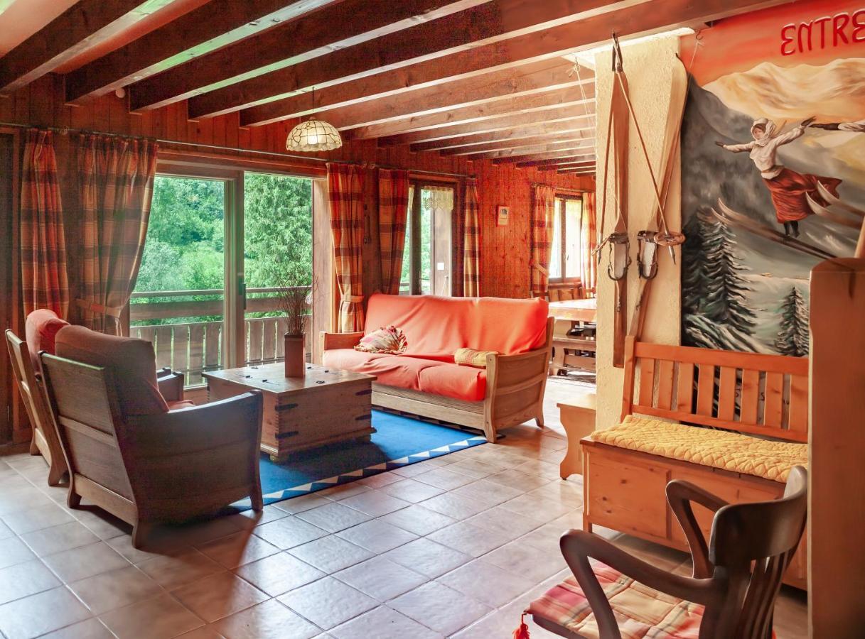Grand Appartement Proche Gd Bornand Glieres-Val-de-Borne Luaran gambar